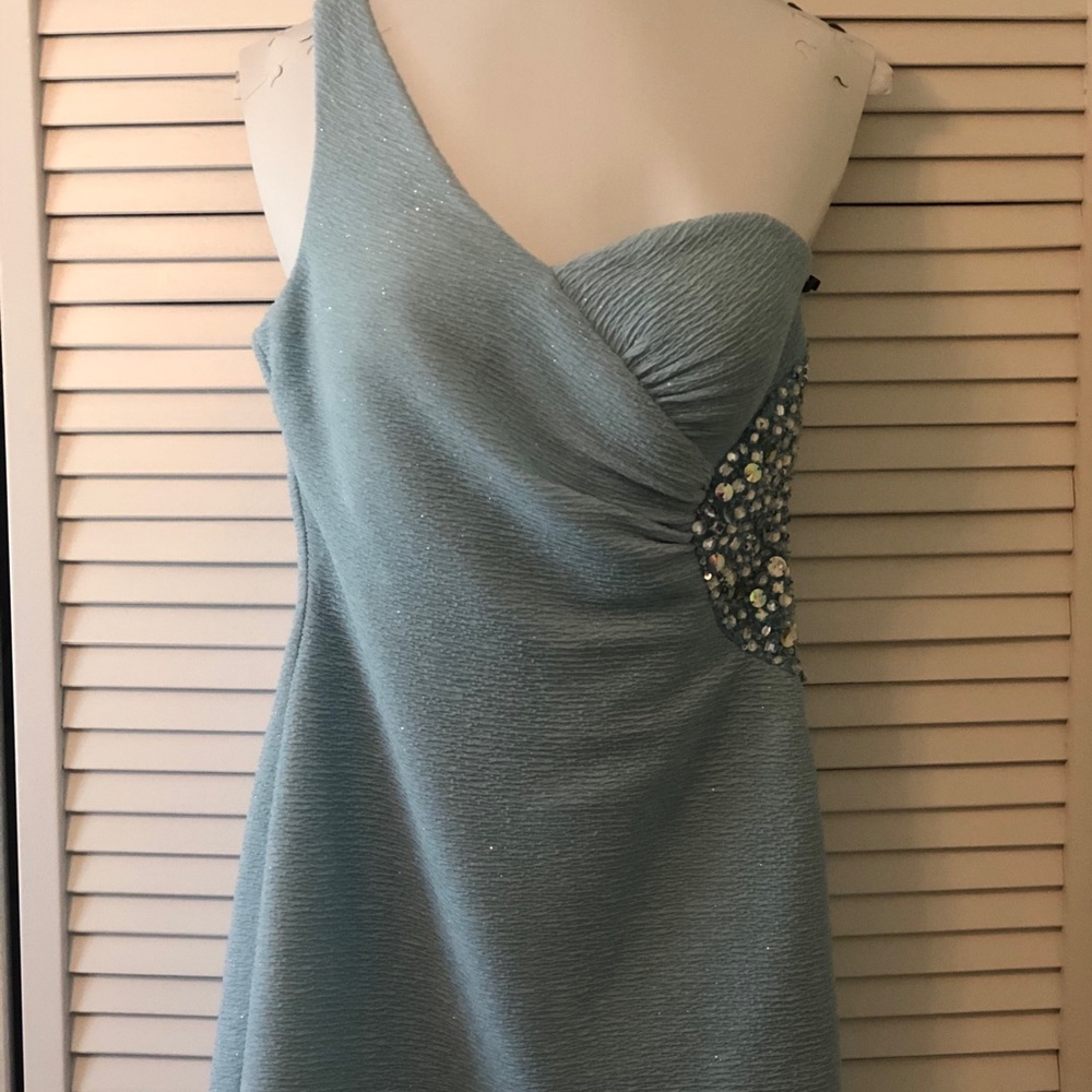 Teal Homecoming Gown